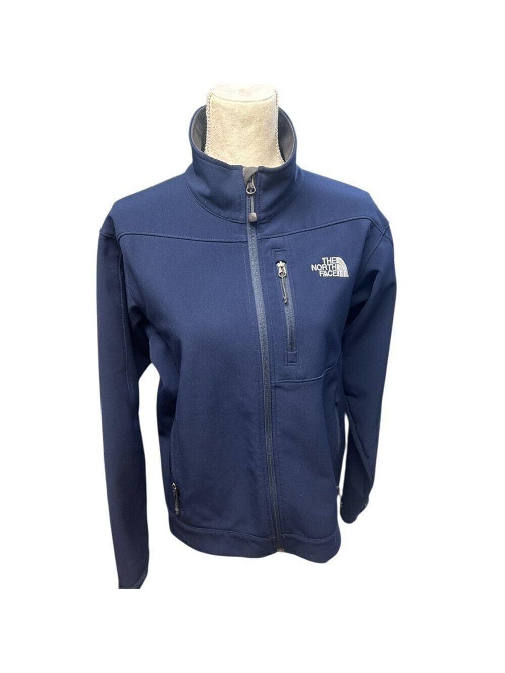 The North Face Men's Apex Bionic Softshell Jacket Blue Size S